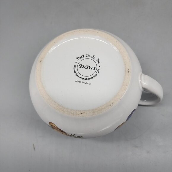 Vintage Dat'l Do-It Soup Bowls Mugs Cups Recipes Set Of 3 Onion Chocken Tomato - Picture 6 of 8